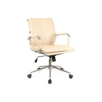 Кресло Everprof Nerey LB T экокожа бежевый EP-nerey lb t pu beige