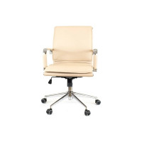 Кресло Everprof Nerey LB T экокожа бежевый EP-nerey lb t pu beige