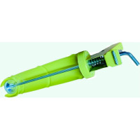 Полукорпусной пистолет для герметика SKRAB желтый 26197