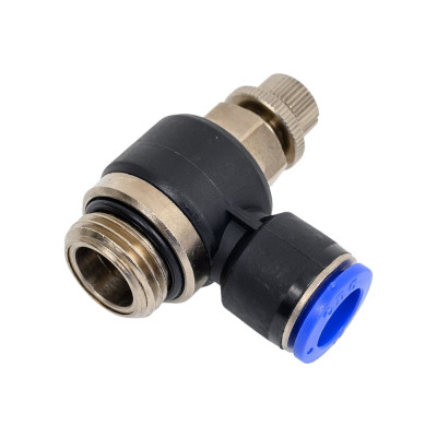 Дроссель с обратным клапаном 12 мм G1/2" CDC Pneumatics NSC 12G04