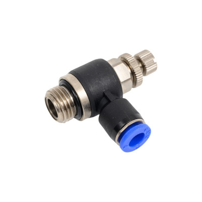 Дроссель с обратным клапаном 6 мм G1/4" CDC Pneumatics NSC 06G02