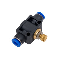 Дроссель с обратным клапаном 6мм NSF06 NSF 06 CDC Pneumatics