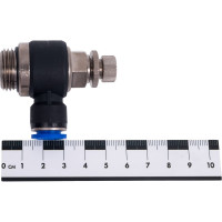 Дроссель с обратным клапаном 10 мм G1/2" CDC Pneumatics NSC 10G04