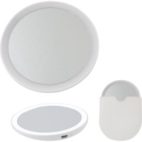 Карманное зеркало с подсветкой Uniel SW/DIM/RECH WHITE ULK-F73 UL-00007899
