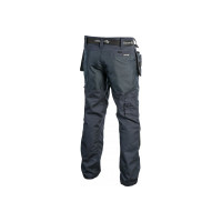 Рабочие штаны HOEGERT TECHNIK NEKAR с карманами в виде кобуры, темно-синие, р. XL HT5K365-XL