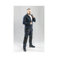 Рабочие штаны HOEGERT TECHNIK NEKAR с карманами в виде кобуры, темно-синие, р. XL HT5K365-XL