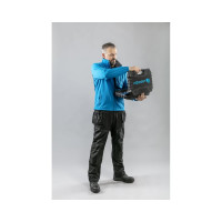 Рабочие штаны с карманами в виде кобуры HOEGERT TECHNIK NEKAR, черные, размер L HT5K356-L