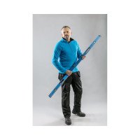 Рабочие штаны с карманами в виде кобуры HOEGERT TECHNIK NEKAR, черные, размер L HT5K356-L