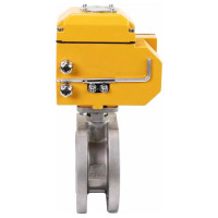 Шаровой кран DN.ru КШмФП.316.200 Ду32 Ру16 электропривод QT-003 220В D160-01765