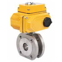 Шаровой кран DN.ru КШмФП.316.200 Ду40 Ру16 электропривод QT-005 220В D160-01797