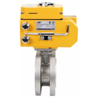 Шаровой кран DN.ru КШмФП.316.200 Ду40 Ру16 электропривод QT-005 220В D160-01797