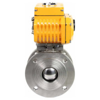 Шаровой кран DN.ru КШмФП.316.200 Ду65 Ру16 электропривод QT-010 220В D160-01858