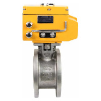 Шаровой кран DN.ru КШмФП.316.200 Ду65 Ру16 электропривод QT-010 220В D160-01858