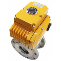 Шаровой кран DN.ru КШмФП.316.200 Ду80 Ру16 электропривод QT-015 220В D160-01889