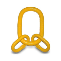 Цепной четырехветвевой строп ТРАСТ 4СЦ 11,2 т, 5000 мм, (укоротители) 8 класс 4687201915287