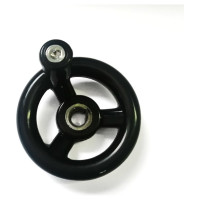 Бакелитовый маховик UnitMC 80х10 с ручкой 100301.1 80х10