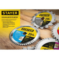 Пильный диск по ламинату STAYER Laminate 235x32/30 мм, 72Т, аккуратный рез 3684-235-32-72_z01