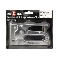 Механический степлер KROTEC тип 53, 4-8 мм, металлический 4301009