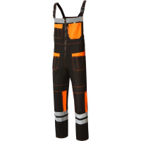 Костюм СОЮЗСПЕЦОДЕЖДА Профессионал-2 с СОП, черно-оранжевый, р. 60-62 рост 170-176 2000000020839