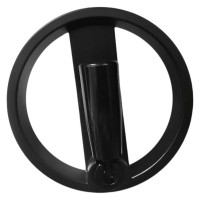 Пластиковый маховик UnitMC со складной ручкой 125х12 100302 12x125