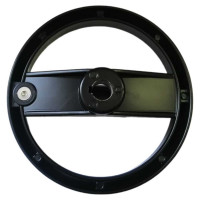 Алюминиевый маховик со складной ручкой UnitMC 160х16 100302.4А