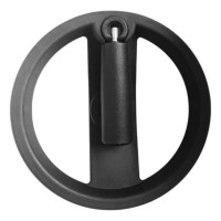 Пластиковый маховик UnitMC со складной ручкой 160х16 100302 16x160