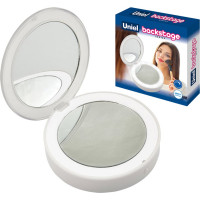 Карманное зеркало с подсветкой Uniel 2AAA WHITE ULK-F70 UL-00007510