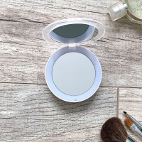 Карманное зеркало с подсветкой Uniel 2AAA WHITE ULK-F70 UL-00007510