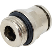 Фитинг 10 мм с наружной металлической резьбой G3/8" CDC Pneumatics BPC 10G03