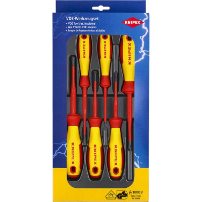 Набор тонких отверток Knipex KN-002012V04