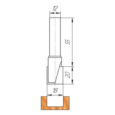 Фреза МебельДрев ФК 0313 4627198885095