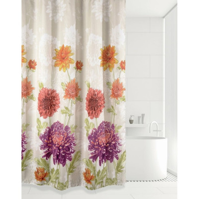 Штора для ванной комнаты Bath Plus AUTUMN CHRYSANTHEM ch-21268