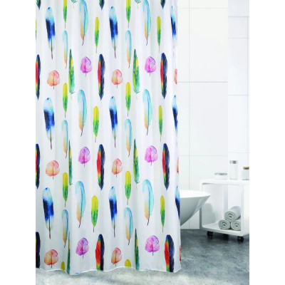 Штора для ванной комнаты Bath Plus COLOR FEATHERS ch-21263