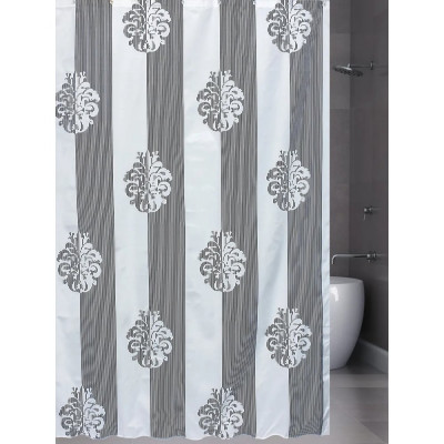 Штора для ванной комнаты Bath Plus Damask Strtipe 21217/8-P