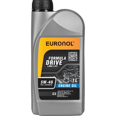 Моторное масло Euronol DRIVE FORMULA LL 5w-40, С3 80004