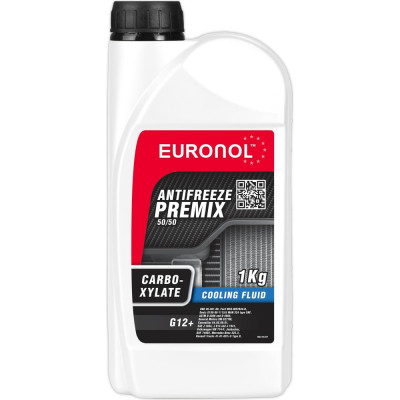 Охлаждающая жидкость Euronol ANTIFREEZE CARBOXYLATE READY G12+ 80216