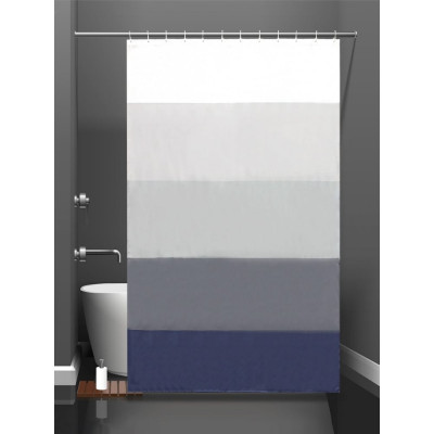 Штора для ванны Bath Plus Gradient line grey ch21058