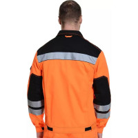 Костюм СОЮЗСПЕЦОДЕЖДА Профессионал-2 с СОП, оранжево/черный, р. 48-50 рост 170-176 2000000020679