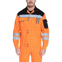 Костюм СОЮЗСПЕЦОДЕЖДА Профессионал-2 с СОП, оранжево/черный, р. 48-50 рост 170-176 2000000020679