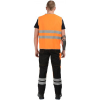 Жилет СОЮЗСПЕЦОДЕЖДА СПЕКТР на липучке, оранжевый р. 60-62 2000000018409