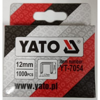 Скобы для степлера YATO 12 мм, 11.3х0.7 мм, 1000 шт. YT-7054