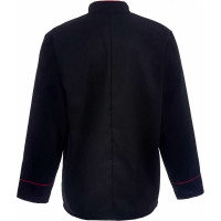 Поварская куртка СОЮЗСПЕЦОДЕЖДА Люкс черная, р. 44-46, рост 182-188 2000000000602