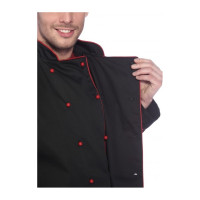 Поварская куртка СОЮЗСПЕЦОДЕЖДА Люкс черная, р. 44-46, рост 182-188 2000000000602