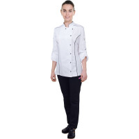 Поварской женский китель СОЮЗСПЕЦОДЕЖДА RICON белый, р. 46/M 2000000066042
