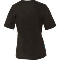 Женская блуза СОЮЗСПЕЦОДЕЖДА ОРИОН черная/бирюза, р. 52-54, рост 158-164 2000000142913