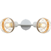 Настенно-потолочный светильник-спот Rivoli Anselma 7034702 2 x E14 40 Вт поворотный Б0051975