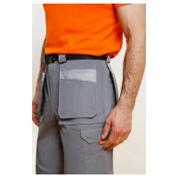 Брюки СОЮЗСПЕЦОДЕЖДА Профессионал, темно-серый/светло-серый, р. 52-54, рост 170-176 2000000033525