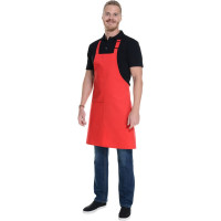 Фартук с нагрудником СОЮЗСПЕЦОДЕЖДА HORECA, красный, б/р 2000000055992