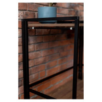 Компьютерный стол ТИТАН МЕТА СЛКС-2, ясень шимо тёмный 4670026243369