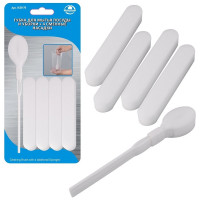 Губка для мытья посуды и уборки МУЛЬТИДОМ с 4 сменными насадками, 3 цвета VL58-70